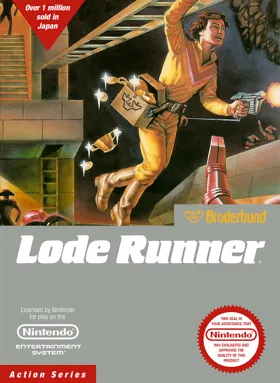 Lode Runner (USA) box cover front